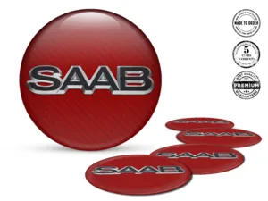 Saab Ruota Decalcomania Edizione Adesivi Silicone Gara Max